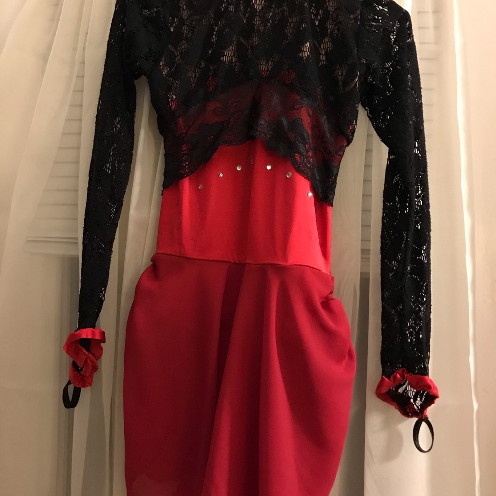 Custom adult xs figure skating dress